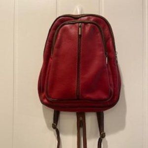 Borse in Pelle Genuine Leather Backpack-price drop